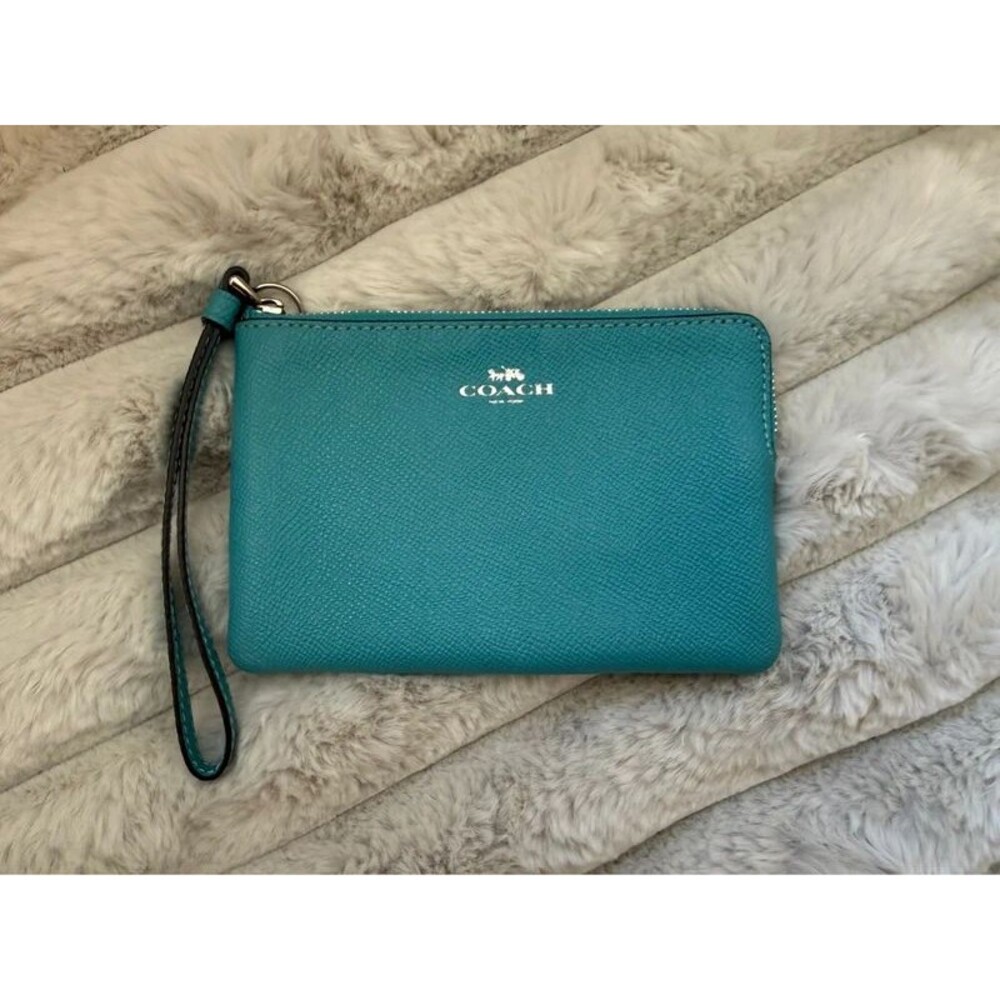 Coach Leather Wristlet